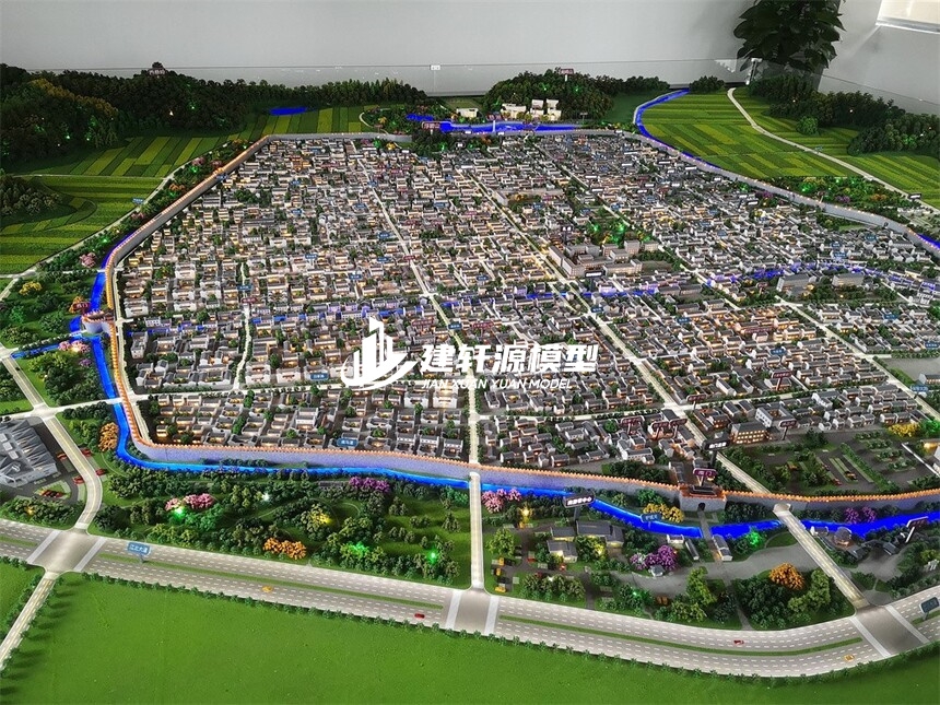 曲靖城市规划模型